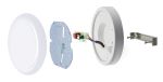 POWERTECH LED φωτιστικό τοίχου EXTL-0003, αισθητήρας κίνησης, 15W, λευκό