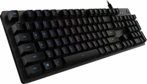 Logitech G512 Carbon Gaming Μηχανικό Πληκτρολόγιο με GX Blue διακόπτες και RGB φωτισμό (Αγγλικό US)