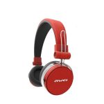 Awei A700BL Ασύρματα/Ενσύρματα On Ear Ακουστικά Κόκκινα