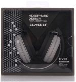Elmcoei EV90 Ενσύρματα On Ear Ακουστικά Μάυρο Γκρί