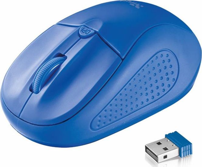 Trust Primo Wireless Ασύρματο Ποντίκι Μπλε