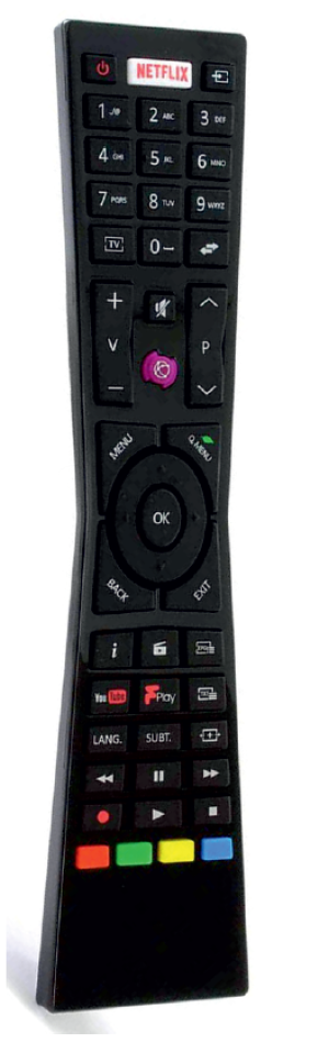 Συμβατό Τηλεχειριστήριο 0141 for JVC-HITACHI smart TV HUAYU