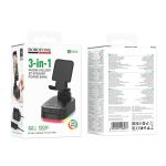 Speaker Borofone BR200 3W Bluetooth Speaker and 1500mAh Power Bank Black