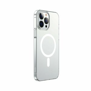 Baseus Crystal Back Cover Magnetic, Σιλικόνης Διάφανο (iPhone 13 Pro)