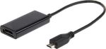 Cablexpert A-MHL-002 Μετατροπέας micro USB male σε HDMI female