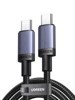 Ugreen USB 2.0 Cable USB-C male - USB-C 100W PD Γκρι 3m 65834