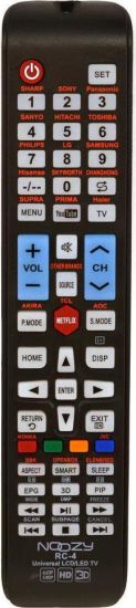 Universal Τηλεχειριστήριο Noozy RC4 για Τηλεοράσεις