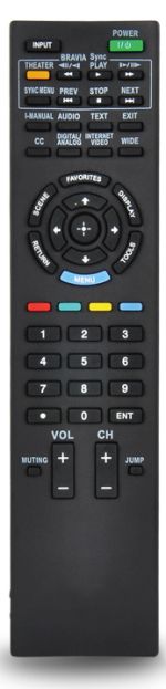 Συμβατό τηλεχειρηστήριο 0132 για SONY TV