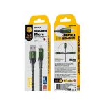 Charging Cable WK Micro Raython Black 1m WDC-169 6A