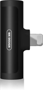 WK WDC-094i Μετατροπέας USB-C male σε 3.5mm / USB-C female Black