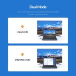 ORICO αντάπτορας USB 3.0 σε HDMI UTH-SV, 1080p, 15cm, ασημί