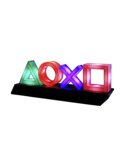 Paladone Διακοσμητικό Φωτιστικό PlayStation Icons Light Πολύχρωμο 30x10cm