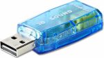 Nedis USCR10051BU Εξωτερική USB Κάρτα Ήχου 2.0