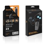 Retractable BT Headset w vibrator UA28 Gold iXchange