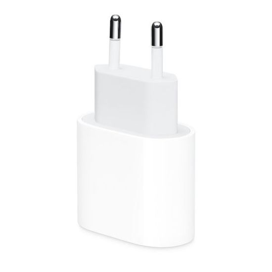 Apple Φορτιστής Χωρίς Καλώδιο με Θύρα USB-C 20W Λευκός (Power Adapter A2347)