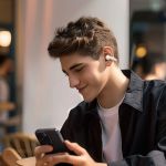 Ugreen HiTune S3 Open Ear Bluetooth Handsfree Ακουστικά Αντοχή στον Ιδρώτα Λευκά