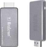 Mirascreen C1 ασύρματο DONGLE 5G + 2,4 διπλής ζώνης 1080P HD Miracast Airplay DLNA Mirroring σε προβολέα HDTV