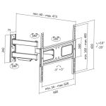 TV Bracket Logilink Tilt & Swivel BP0019