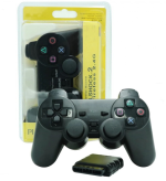 Ασύρματο χειριστήριο για PS2 Wireless Controller Joystick 2.4Ghz χρώμα Μαυρο