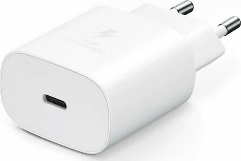 Samsung EP-TA800N Φορτιστής USB-C 25W Power Delivery Λευκό (Retail)
