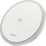 Hoco CW26 Ασύρματος Φορτιστής (Qi Pad) 15W Λευκός