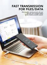 LDNIO καλώδιο USB-C σε USB-C LC812C, 65W PD, 2m, λευκό