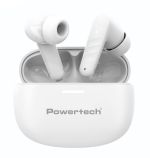 POWERTECH earphones με θήκη φόρτισης PT-1432, True Wireless, 35/300mAh, μαύρα
