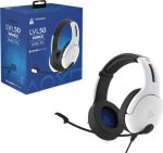 PDP LVL50 Over Ear Gaming Headset με σύνδεση 3.5mm Λευκό