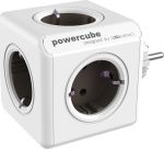 Allocacoc 1100GY/DEORPC Original PowerCube 5 Θέσεων Χωρίς Καλώδιο Γκρι