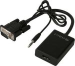 Andowl QY-ZJ01 Μετατροπέας 3.5mm / VGA male σε HDMI female