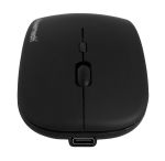 POWERTECH ασύρματο ποντίκι PT-1381, 2.4GHz & Bluetooth, έως 1600DPI, 500mAh, μαύρο