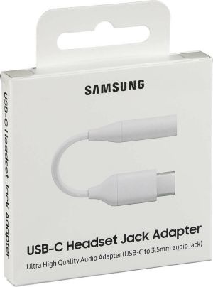 SAMSUNG EE-UC10JUWEGWW HEADPHONE ADAPTER TYPE-C TO 3,5MM WHITE