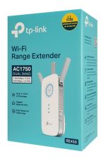 TP-LINK WiFi range extender RE450, dual-band, AC1750, Ver. 4.0
