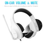 SADES Gaming Headset Spirits SA-721, multiplatform, 3.5mm, λευκό