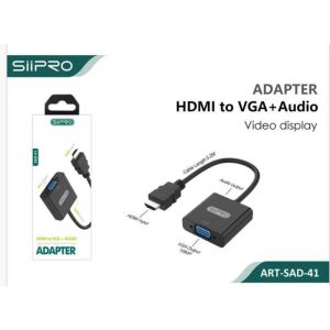 Siipro SAD-41 Adapter HDMI TO VGA + Audio 20cm