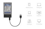 ORICO αντάπτορας SATA σε USB 3.0 για 2.5" HDD/SSD 20UTS, 5Gbps, μαύρος