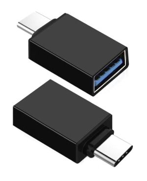 POWERTECH CAB-UC057 αντάπτορας USB 3.0 σε USB Type-C CAB-UC057, μαύρος