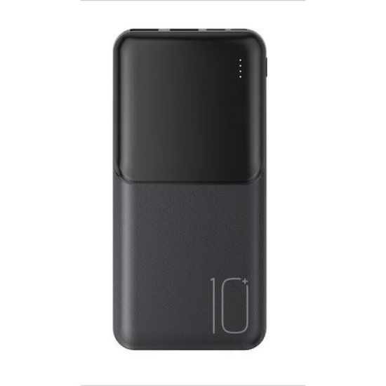 XO PR251, POWERBANK, 10000MAh, ΜΑΥΡΟ