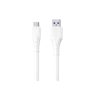 Charging Cable WK Micro Wargod White 1m WDC-152 6A