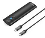 ORICO θήκη για Μ.2 & M.2 NVMe SSD PWDM2-G2, 10Gbps, έως 4TB, μαύρη