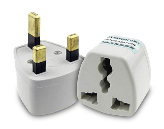 POWERTECH PT-368 UK πρίζα σε Universal, λευκό
