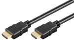 GOOBAY καλώδιο HDMI 2.0 με Ethernet 61160, 10.2Gbit/s, 4K, 3m, μαύρο