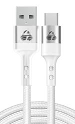 POWERTECH καλώδιο USB-C σε USB PTR-0160, 60W, 480Mbps, 1m, λευκό
