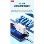 XO ΦΟΡΤΙΣΤΗΣ ΤΑΧΕΙΑΣ ΦΟΡΤΙΣΗΣ L101 20W EU QC3.0+PD