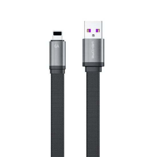 Charging Cable WK i6 Black 1,5m WDC-156 6A