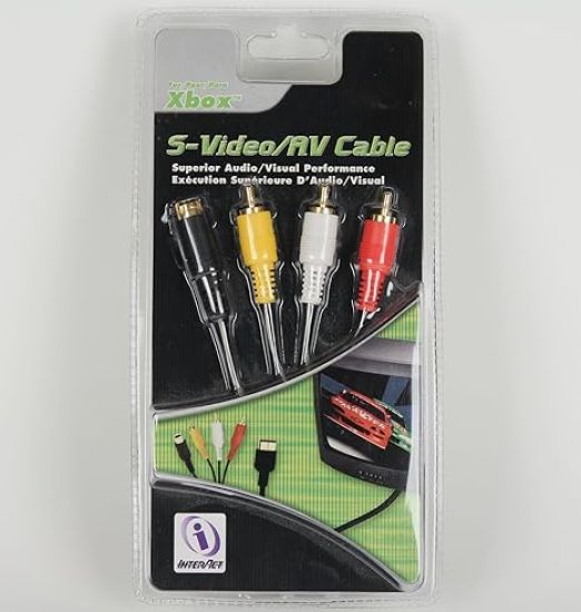 Interact 1212050CZ0 FOR XBOX S-VIDEO & AV 2-IN-1 CABLE