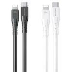 Charging Cable WK 20W PD TYPE-C/i6 White 1m WDC-154 6A