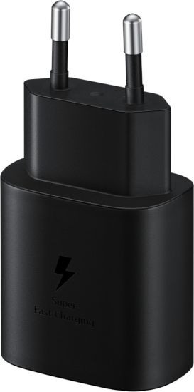 Samsung EP-TA800N Φορτιστής USB-C 25W Power Delivery Μαύρος (Retail)