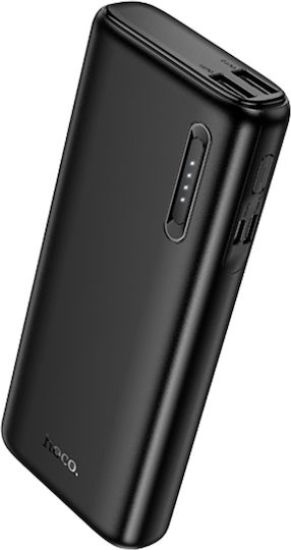 HOCO J158A RUNNER, POWERBANK, 10000MAh, 2 ΘΥΡΕΣ, BLACK