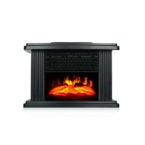 Mini Τζάκι Αερόθερμο με Εφέ Φλόγας 1000W